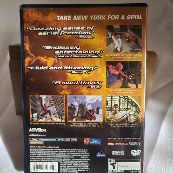 PlayStation 2 Spiderman 2 With Manual - Picture 2 of 4
